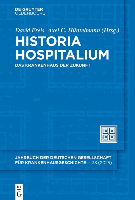 Cover image for Historia Hospitalium, isbn: 9783111679655