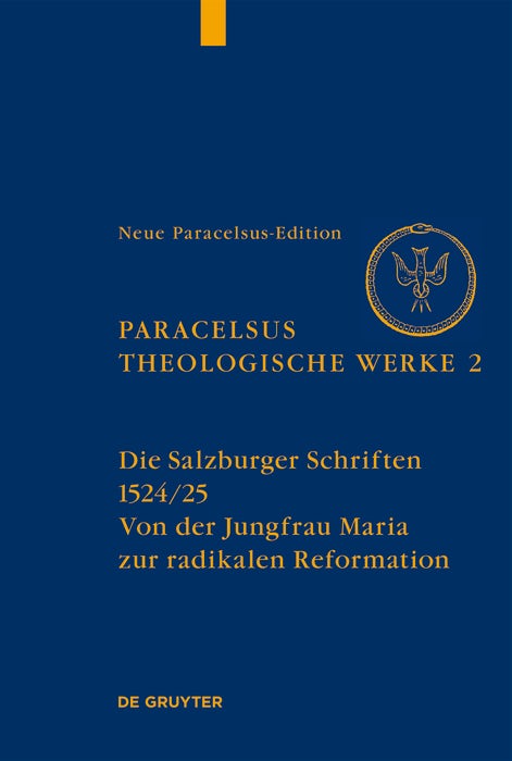 Cover image for Die Salzburger Schriften (1524/25), isbn: 9783111681818