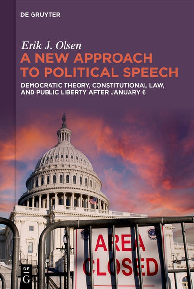 Cover image for A New Approach to Political Speech, isbn: 9783111698250