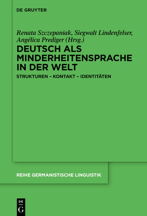 Cover image for Deutsch als Minderheitensprache in der Welt, isbn: 9783111709208