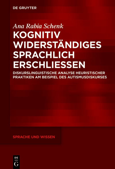 Cover image for Kognitiv Widerständiges sprachlich erschließen, isbn: 9783111709819