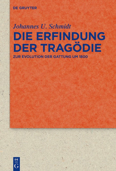 Cover image for Die Erfindung der Tragödie, isbn: 9783111711294