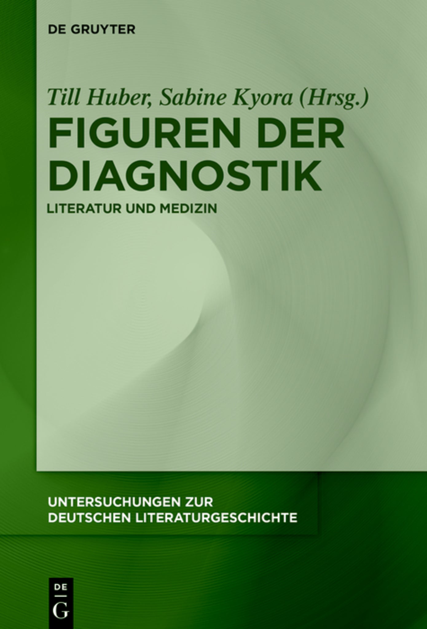 Cover image for Figuren der Diagnostik ISBN 9783111718330