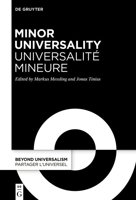 Cover image for Minor Universality / Universalité mineure, isbn: 9783112214756