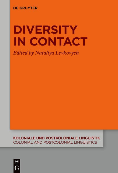 Cover image for Diversity in Contact, isbn: 9783112215463