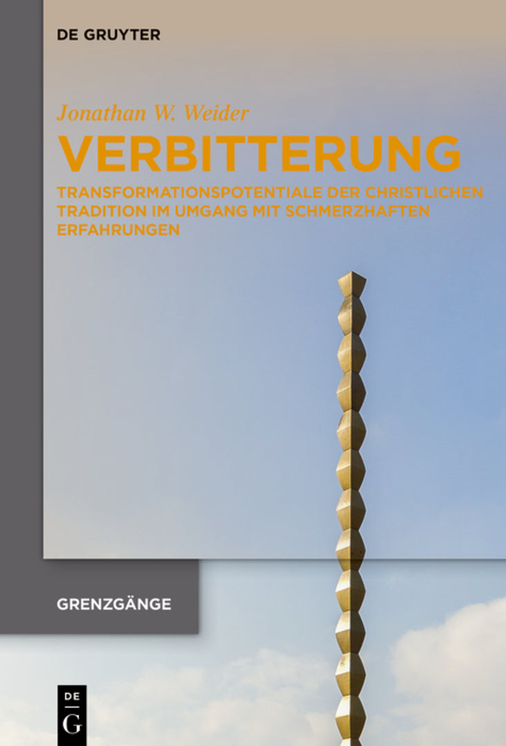 Cover image for Verbitterung ISBN 9783112229866
