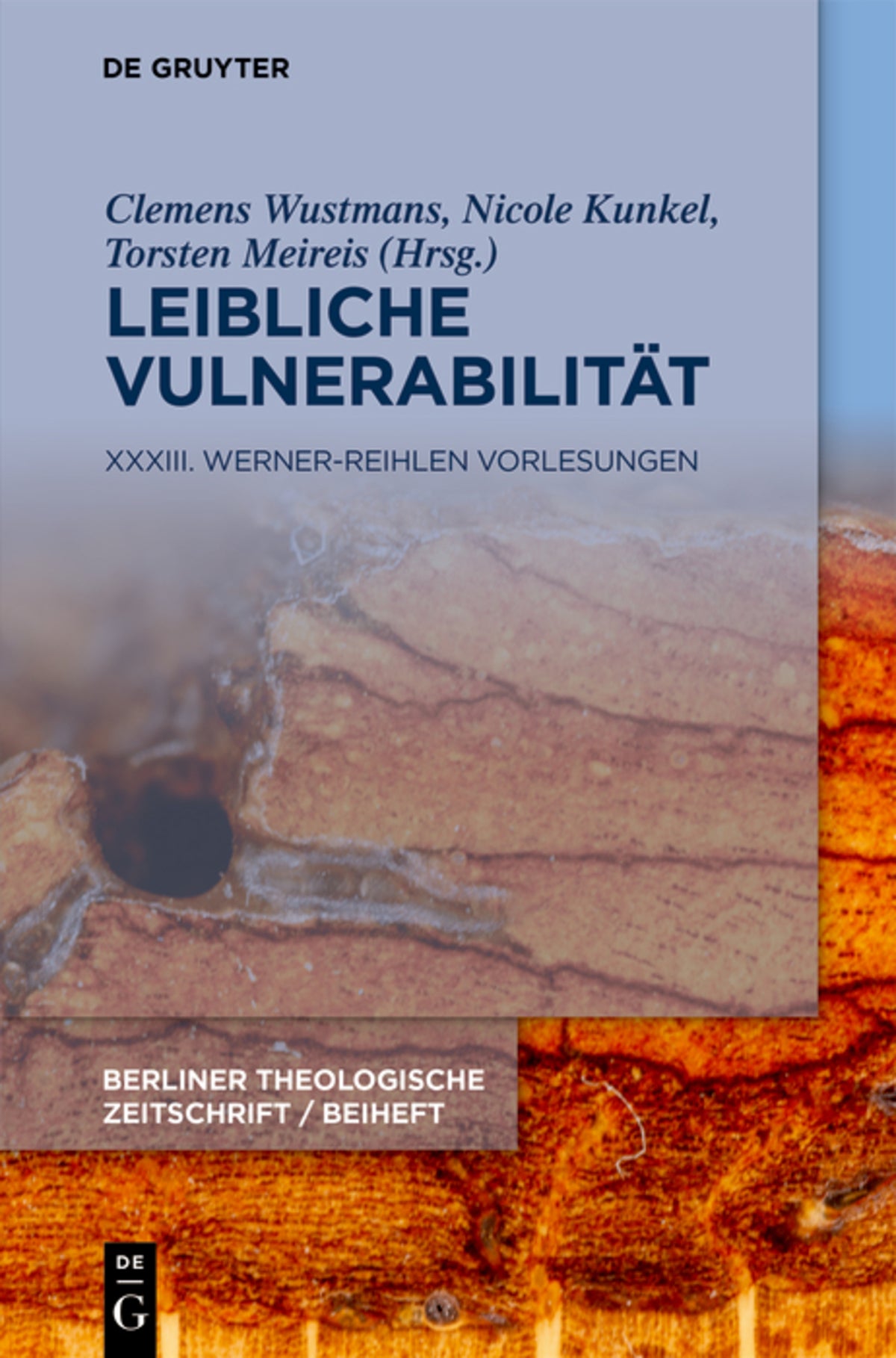 Cover image for Leibliche Vulnerabilität ISBN 9783112237700