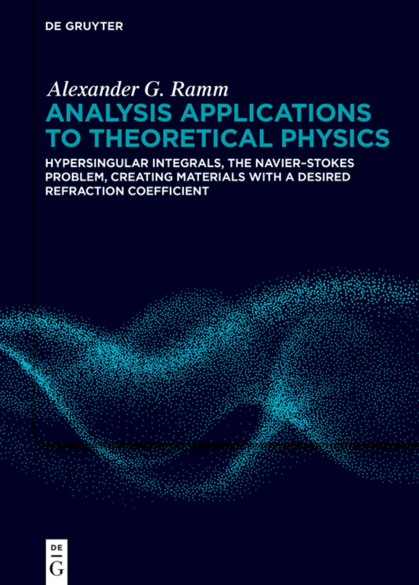 Cover image for Analysis Applications to Theoretical Physics ISBN 9783112240113