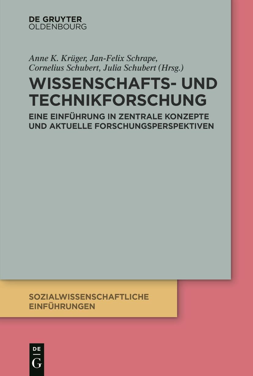 Cover image for Wissenschafts- und Technikforschung, isbn: 9783112245880