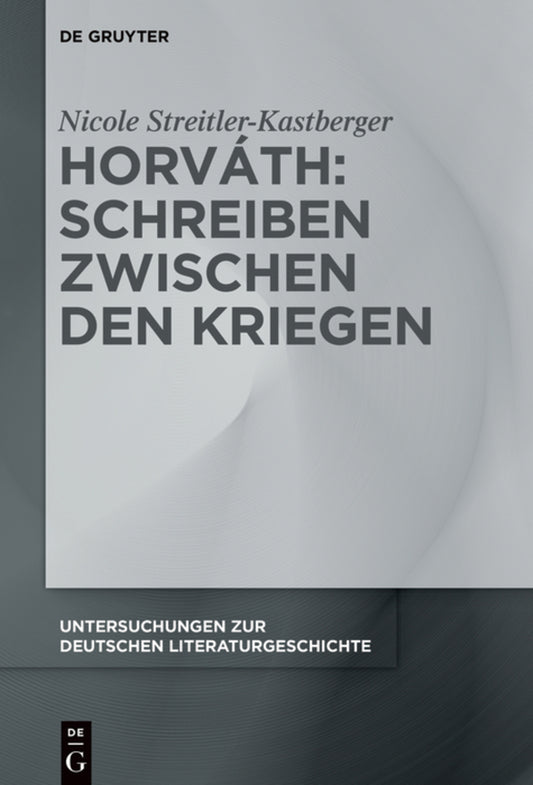 Horváth: Schreiben zwischen den Kriegen