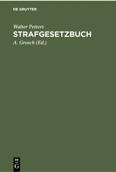 Strafgesetzbuch