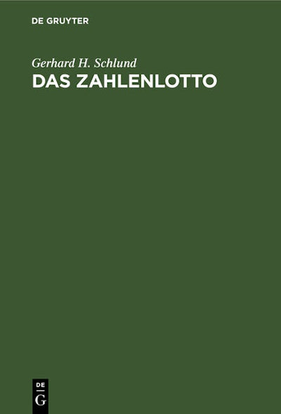 Das Zahlenlotto