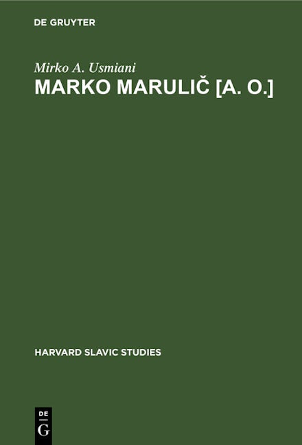 Marko Marulič [a. o.]