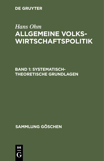 Systematisch-theoretische Grundlagen