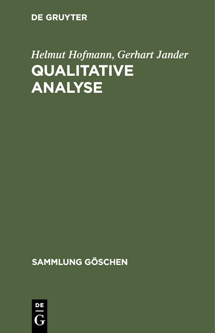 Qualitative Analyse