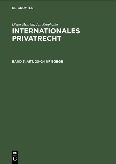 Art. 20–24 nF EGBGB