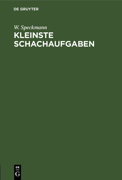 Kleinste Schachaufgaben