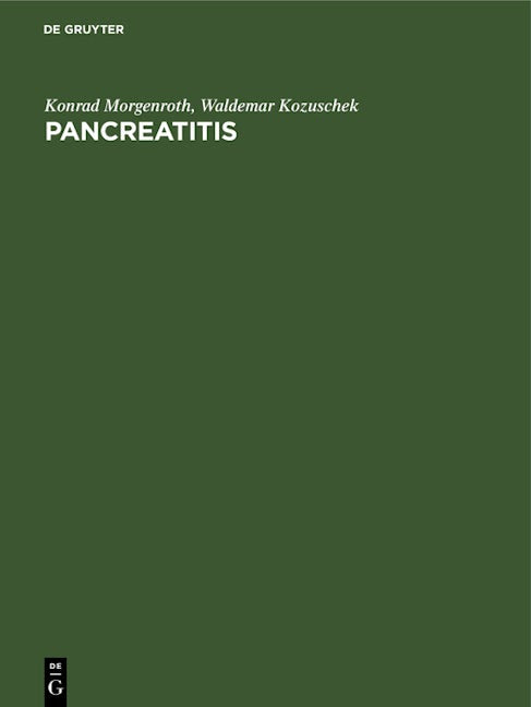Pancreatitis