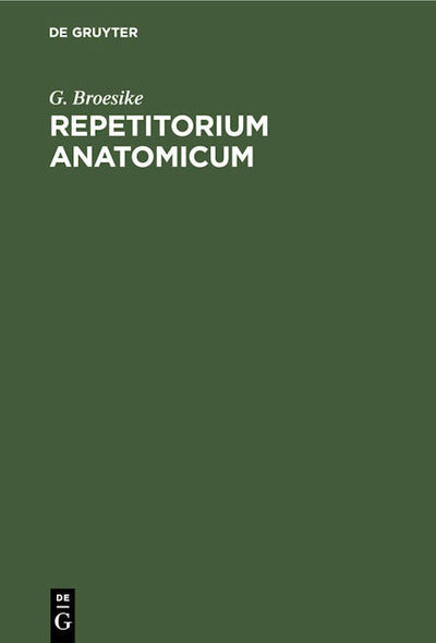 Repetitorium anatomicum
