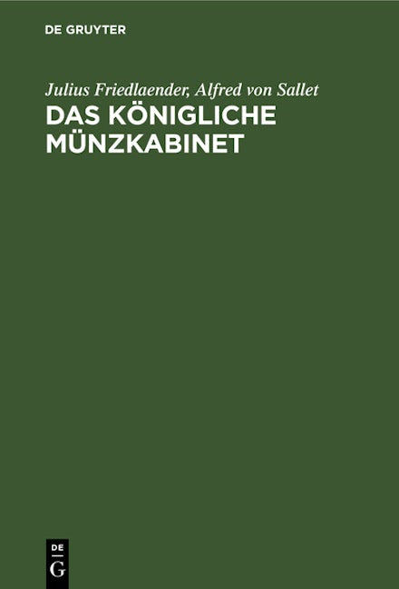 Das Königliche Münzkabinet