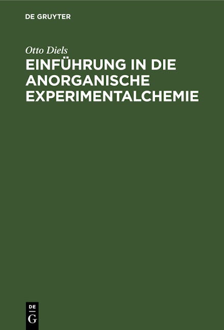 Einführung in die anorganische Experimentalchemie