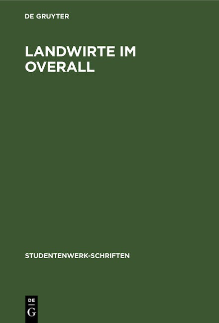Landwirte im Overall