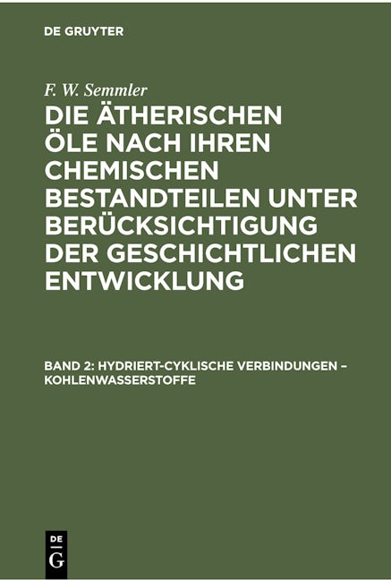 Hydriert-cyklische Verbindungen – Kohlenwasserstoffe