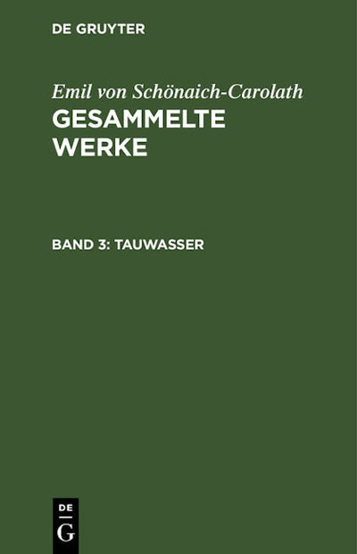 Tauwasser