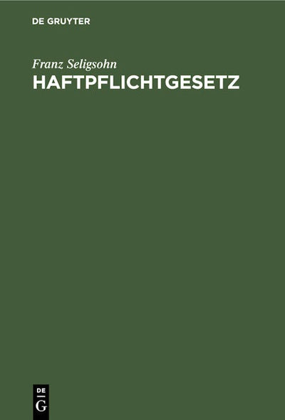 Haftpflichtgesetz