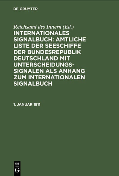 1. Januar 1911