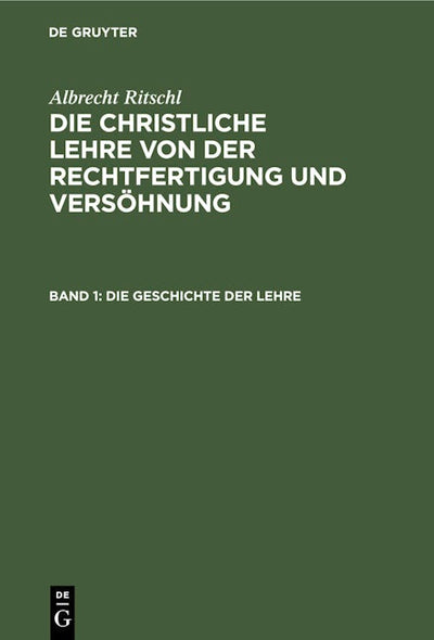 Die Geschichte der Lehre