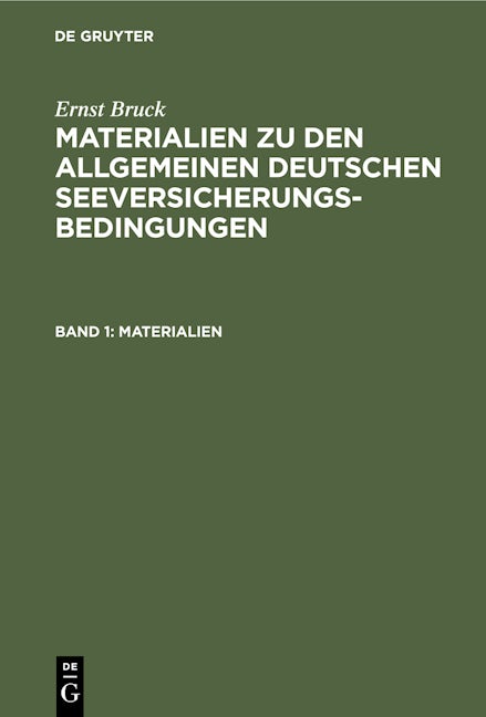 Book cover image for Materialien ISBN: 9783112351437