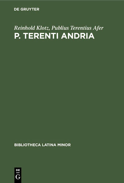 P. Terenti Andria