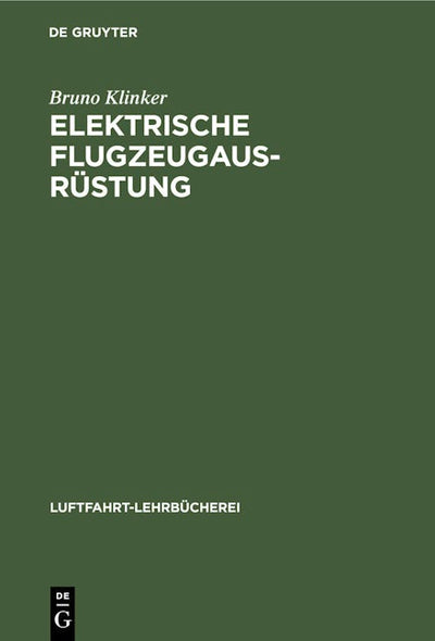 Elektrische Flugzeugausrüstung