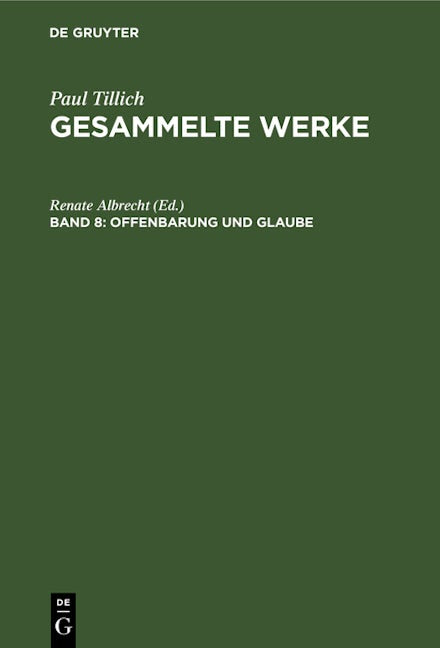 Offenbarung und Glaube
