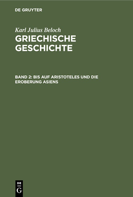 Bis auf Aristoteles und die Eroberung Asiens