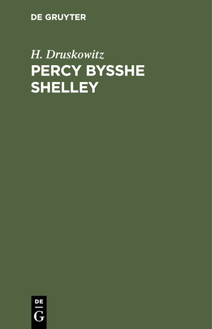 Percy Bysshe Shelley