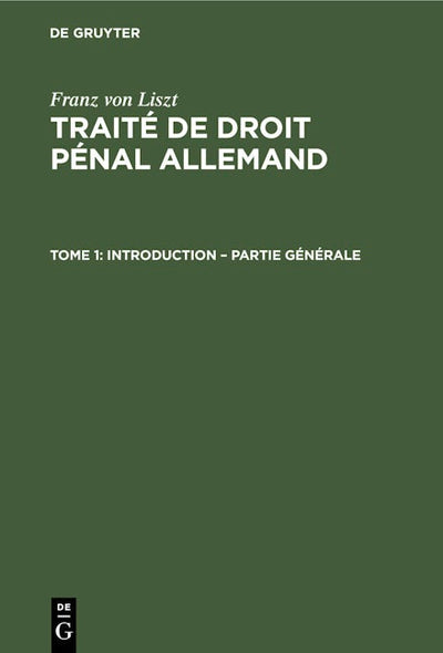 Introduction – Partie Générale