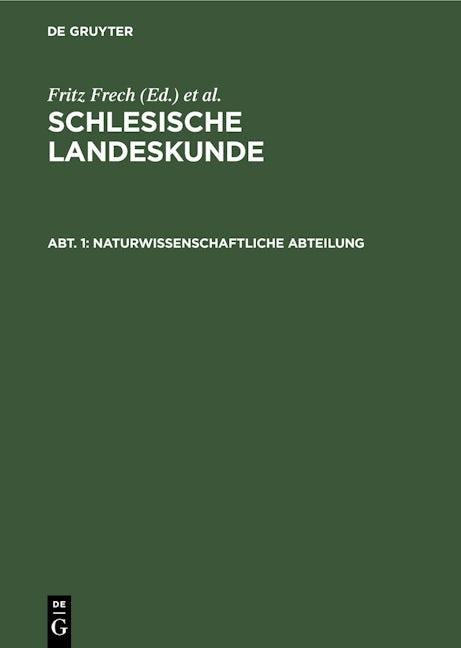 Naturwissenschaftliche Abteilung