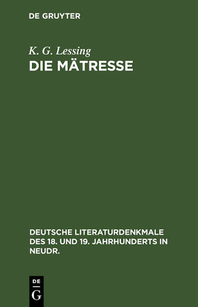 Die Mätresse