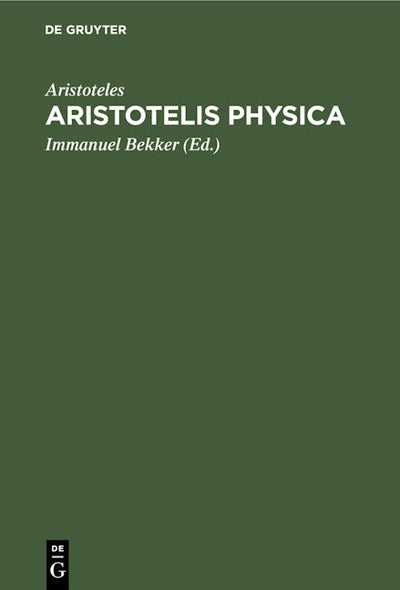 Aristotelis Physica