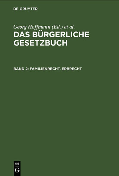 Familienrecht. Erbrecht
