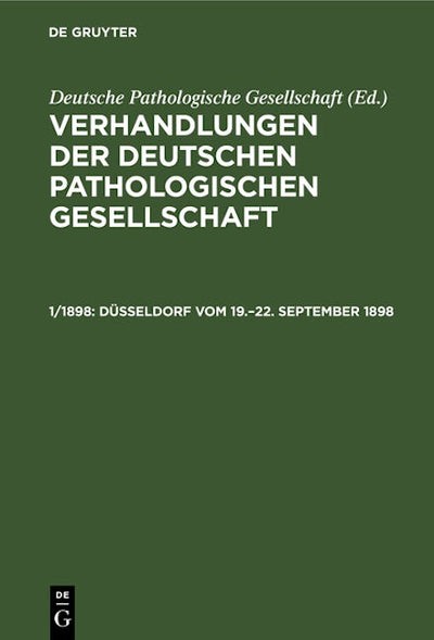 Düsseldorf vom 19.–22. September 1898