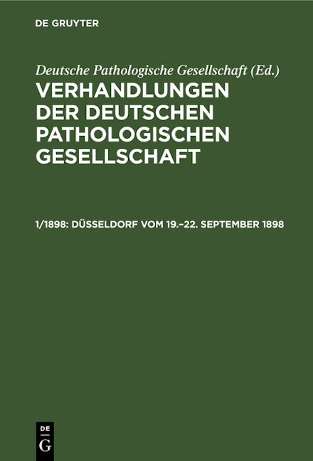 Düsseldorf vom 19.–22. September 1898