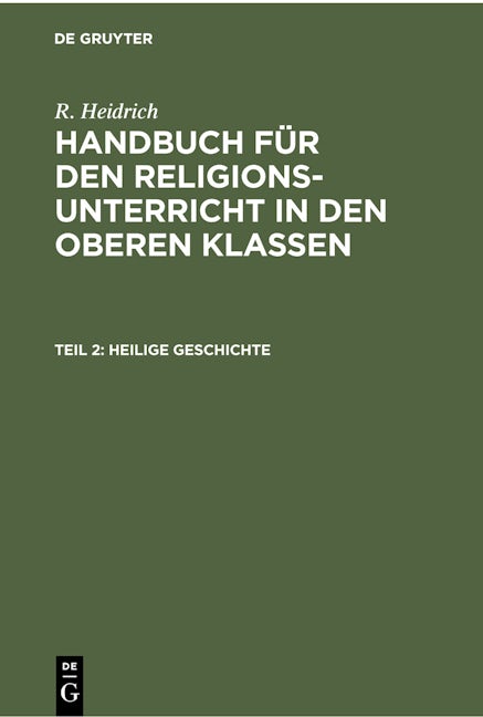 Heilige Geschichte