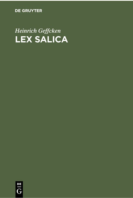 Lex Salica
