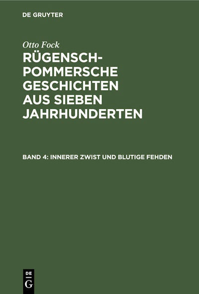 Innerer Zwist und blutige Fehden