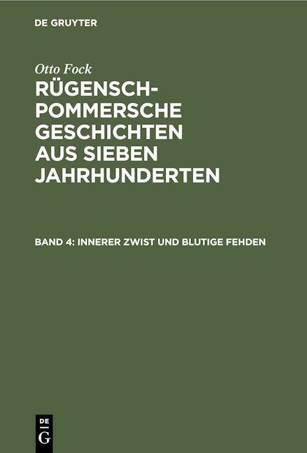 Innerer Zwist und blutige Fehden