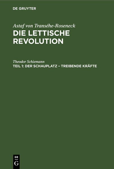 Der Schauplatz – Treibende Kräfte