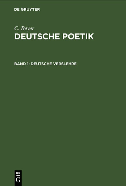 Deutsche Verslehre